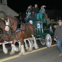 City of Potosi / Chamber
Annual Christmas Parade
Saturday, Nov. 28th At 6 P.M.
Had Good Participation
Cold Weather Welcomed Santa
&amp; A Host of Friends